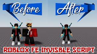 *FE* Roblox Invisible Script | Supports all Roblox Games and Roblox Executors | Pastebin - (2024)