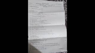 2nd time fsd board math paper 11th 2025