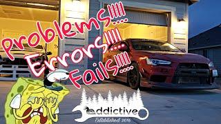 Airlift kit install fail EVO X