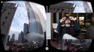 360 Photography with rendered building