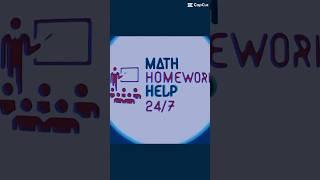 Math HW Help 24/7 #collegealgebra #mathhomework #mathpractice