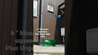 Unger Nlite pole & 6" Moerman Excelerator squeegee. - Short