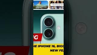 The iPhone 16, the biggest changes and new features.