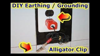 EASY DIY Grounding Earthing Clip Electric Plug - FOR EMF - Mat Bracelet Pillow Sheet Faraday Cage