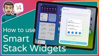 How to Create and Use Smart Stack Widgets on iPadOS and iOS 14