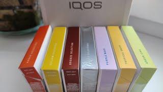 Стики HEETS для IQOS. Обзор семи вкусов HEETS