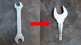 Making a key from spanner |  Galaxy fabrication