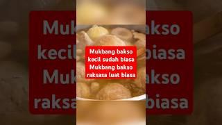 mukbang bakso raksasa isi cabe #shorts #mukbang #mukbangbaksomercon