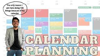 Work in Progress to a new Challenge: Calendar Planning | Krish Bavana | College Student Stories