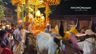 Mayapur Radha Madhev Procession 23 Nov 2024