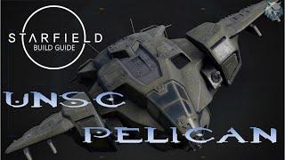 Building a Classic -- Halo UNSC Pelican -- Starfield Full Build Guide