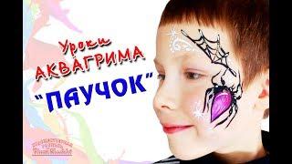 Паук Аквагрим | Как нарисовать Паучка | Выпуск 52 | 2018