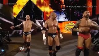 Roman Reigns vs Batista HHH Randy Orton tag team full match WWE 2017 | wwe top fight 2018