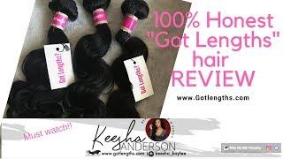 Got lengths REVIEW |Unboxing and first impression| Keesha Anderson