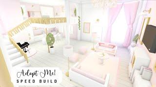 Aesthetic Coquette Pink Tree House  Speed Build Adopt Me! Roblox