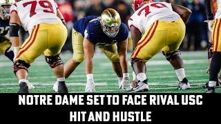 Notre Dame Football Heads To LA With Playoffs On The Line | Hit and Hustle