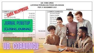 IUD. COBA UNGU (Manual) || CARA MENYUSUN UURNAL PENUTUP || PART. 7