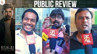 Kolai Public Review | Kolai FDFS Public Opinion | Vijay Antony | Ritika Singh | Balaji K Kumar