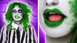 Spooky Halloween is Here! *Scary Makeup and Costumes DIY Ideas* by 123 GO!