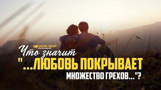 Что значит «...любовь покрывает множество грехов...»? | "Библия говорит" | 1057