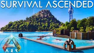 Ark: Survival Ascended - Mega Base Water Pen Build! ASA E41 Ark Ascended Gameplay