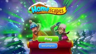 Who KIDNAPPED Santa ? - HOMESCAPES - Saving Christmas | FULL STORY