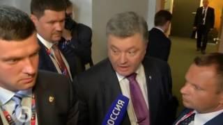 Порошенко і російські журналісти  (ТИТРИ)