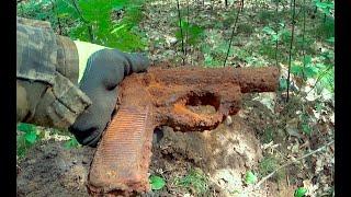 На выбитых местах. Коп по войне. Metal detecting WW2.