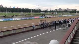 Racing at the Moscow Hippodrome