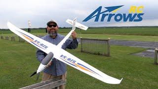 Arrows RC SZD 54 2000mm Glider Pilot Ryan Shakedown