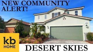 KB Homes Desert Skies New Community in Las Vegas! 4 Homes in 1 Video. Plans 1849, 2124, 2469, 3066