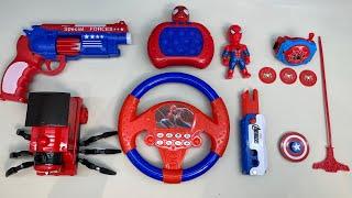 Spider Man toy series, popular Avengers hero toy set, Marvel toy unboxing.