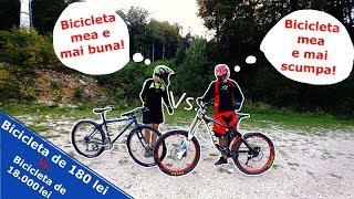 Bicicleta de 180 lei Vs. Bicicleta de 18.000 lei