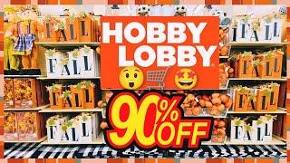 90% Off!! Hobby Lobby Clearance!! Christmas Shop With Me!!