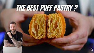 How to make the flakiest puff pastry at home , millions of layers guaranteed!