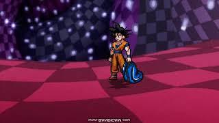 This mugen Goku is brokeeen(Goku alpha 1 made by Aaronxx123)