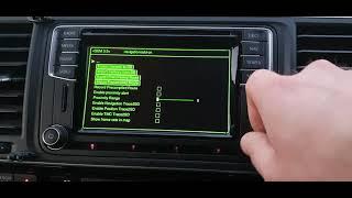 VW Transporter T6 - Discover Media Infotainment hidden menu