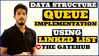 Queue implementation using linked list | Full explanation | Data Structure