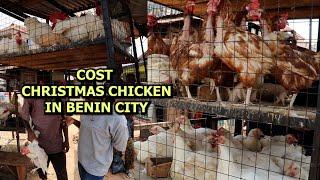 COST OF CHRISTMAS CHICKEN  IN BENIN CITY TURKEY CHICKEN OLD LAYER BOILER AT ADUWAWA  MARKET