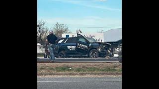 011525 NAVASOTA OFFICER KILLED BY WRONG WAY DRIVER THAT HAD BEEN IN PURSUIT