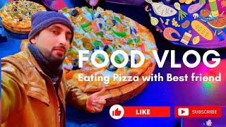 Pizza with friend | Food vlog Pizza lovers  #foryou  #viral #trending #foodvlog #pizza #travel