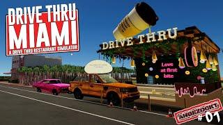 Drive Thru Miami #01  Die ersten fahrenden Gäste #angezockt #deutsch