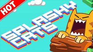 Splashy Cats: Endless Zigzag Waterslide Arcade Game! (ArcadeGo Recommended)