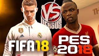 PES 2018 ЛУЧШЕ FIFA 18 ?