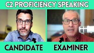 ENGLISH TEACHER TAKES THE C2 PROFICIENCY CAMBRIDGE SPEAKING EXAM! (CPE SPEAKING TEST)