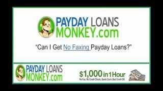 Can I Get Payday Loans Without Faxing?