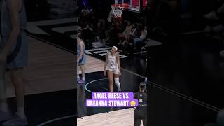 Angel Reese with the AND-1 