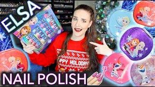Adult Reviews Kids Elsa Nail Polish (not for kids)