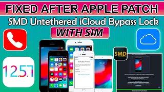 SMD IS BACK iCloud Bypass Activation Lock + Signal/Sim iOS 12.5.7 iPhone 5S/6/6+ iPad Mini 2/3/Air1