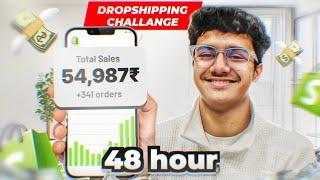 48 Hour INDIAN DROPSHIPPING Challenge  *Realistic Results* 